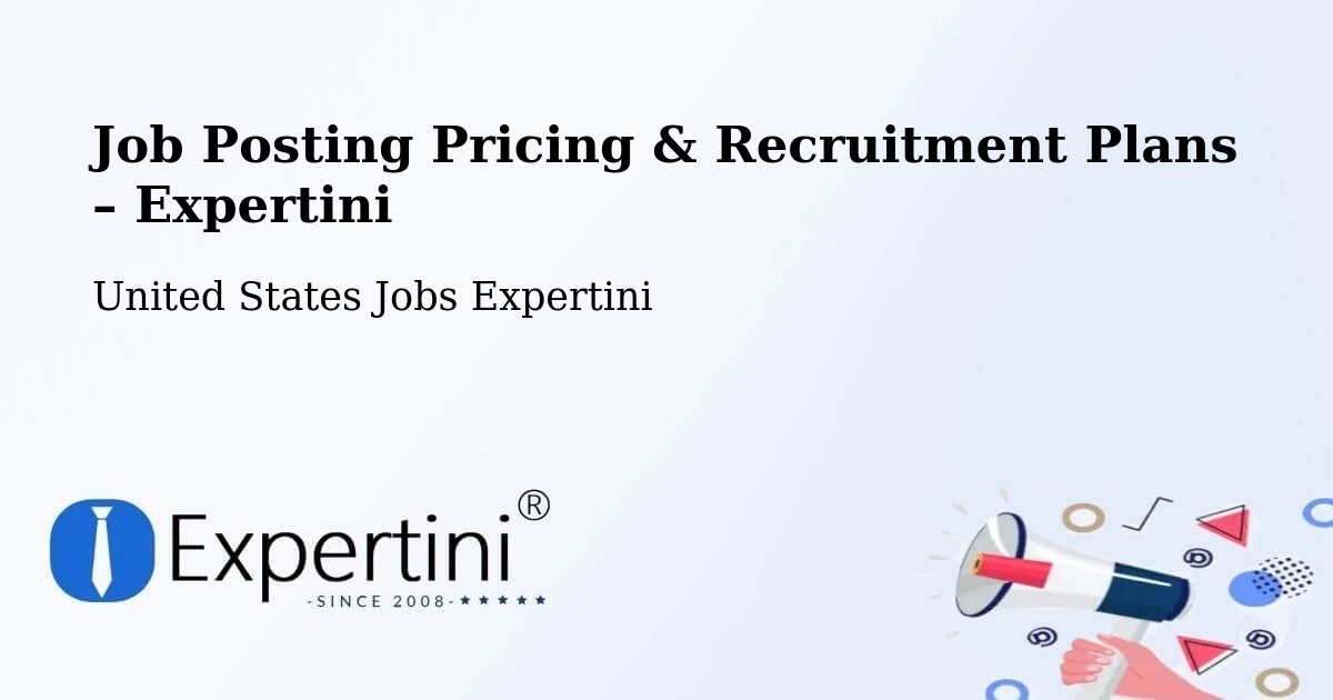 Job Posting Pricing & Recruitment Plans – Claremont - Claremont, United States Jobs Expertini